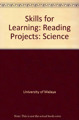 Book Reading Projects: Science (skills For Learning) free