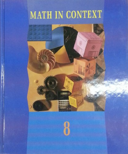 Book MATH IN CONTEXT 8 free