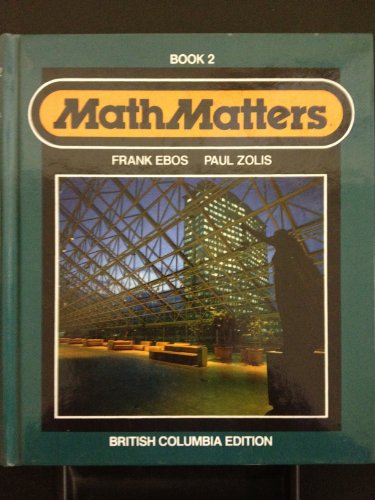 Book Math Matters Book 2 BC Edition free