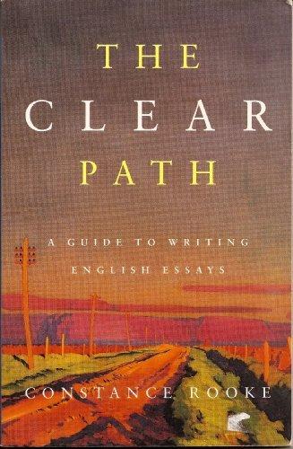Book The Clear Path: A Guide to Writing English Essays free