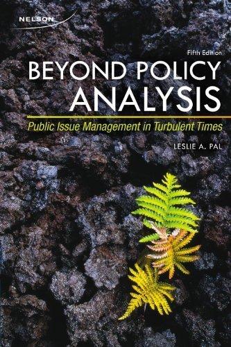 Book Beyond policy analysis: Public issue management in turbulent times free