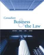 Book Canadian Business & the Law free