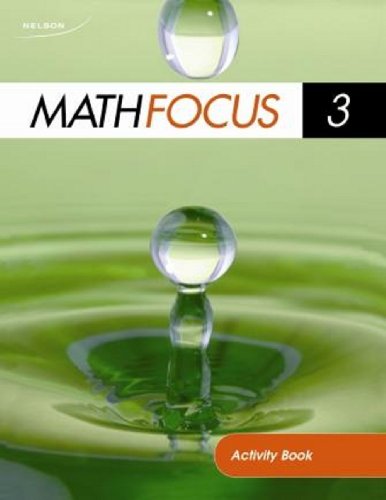 Book Nelson Math Focus 3 : Student Activity Book free