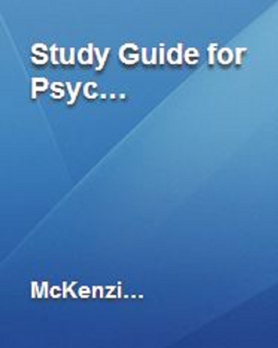 Book Study Guide for Psychology: A Journey free