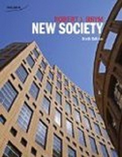 Book Study Guide for New Society: Sociology for The Future free