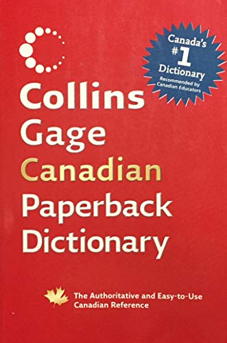 Book Collins Gage Canadian Paperback Dictionary free