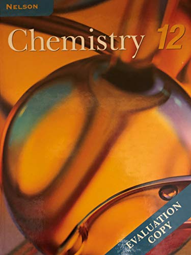Book Nelson Chemistry 12: Student Text (National Edition) free