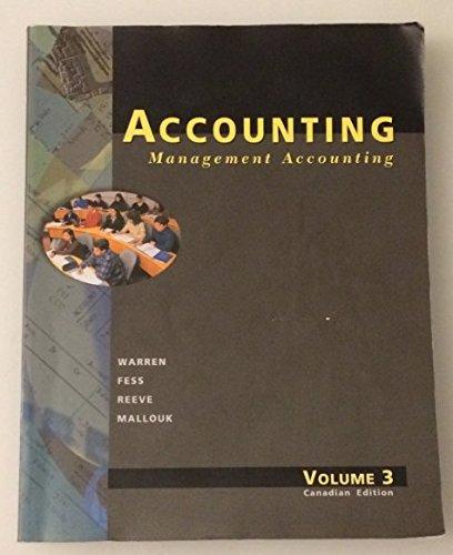 Book ACCOUNTING MANAGEMENT ACCOUNTING free