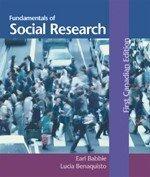 Book Fundamentals of Social Research : First Canadian Edition free