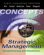 Book Strategic Management Concepts : Competitiveness and Globalization, First Canadian free