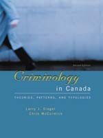 Book Criminology in Canada: Theories, Patterns, and Typologies free