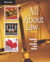 Book All about Law : Exploring the Canadian Legal System free