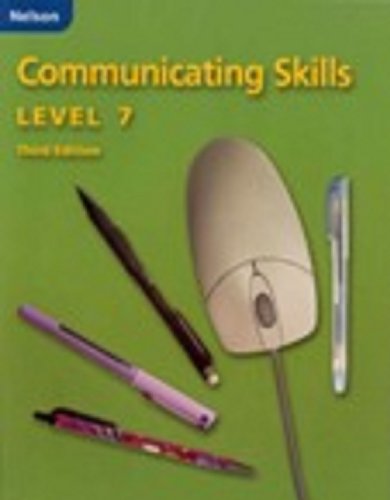 Book Communicating Skills Level 7: Student Edition free