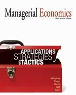Book MANAGERIAL ECONOMICS, 1ST CANADIAN EDITION free