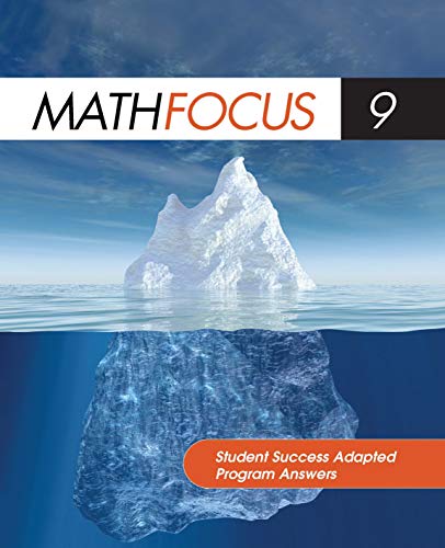 Book Nelson Math Focus 9 : Student Success Adapted Prog free