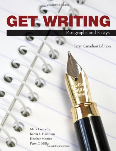 Book Get Writing: Paragraphs and Essays free
