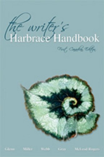 Book Writer's Harbrace Workbook: 1/E free