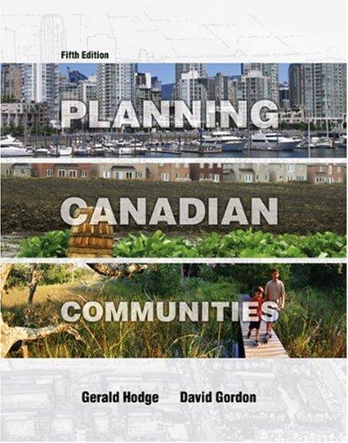 Book Planning Canadian Communities free