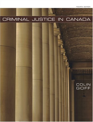 Book Criminal Justice in Canada, 4th Edition free