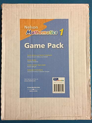Book Nelson Mathematics (Grade 1) Game Cards (Game Cards) free