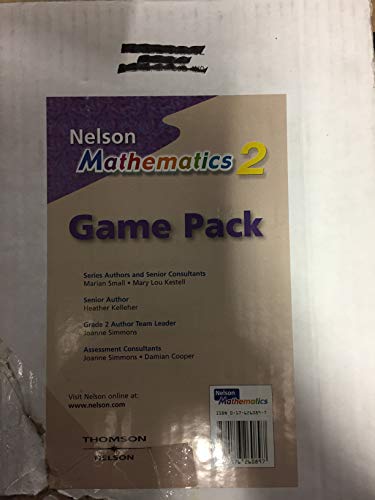 Book Nelson Mathematics 2 Game Cards free