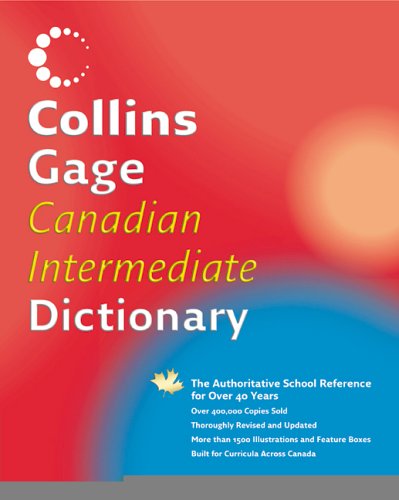 Book Collins Gage Canadian Intermediate Dictionary free