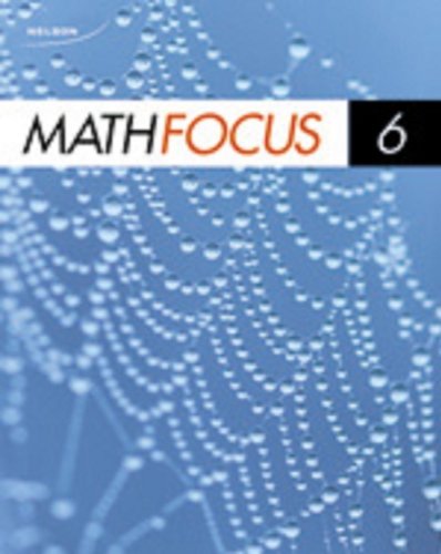 Book Nelson Math Focus 6 Student Book free