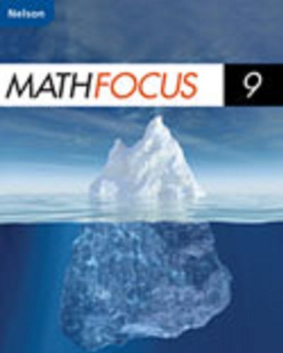 Book Nelson Math Focus 9: Student Boo free