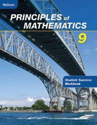 Book Nelson Principles of Mathematics 9: Student Success Workbook free