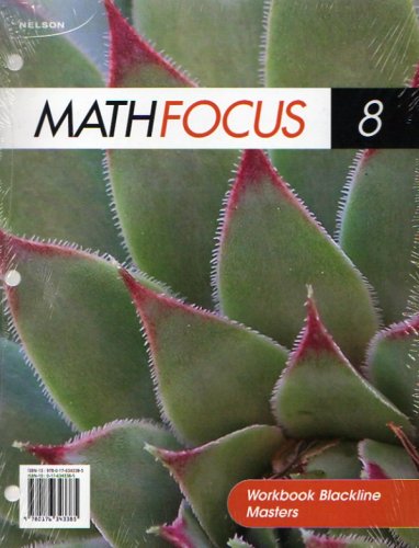 Book Math Focus 8: Workbook Blackline Masters free