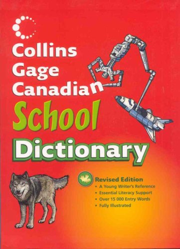 Book Collins Gage Canadian School Dictionary free