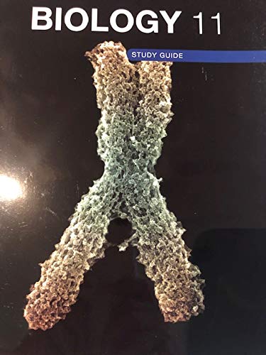 Book Nelson Biology 11 University Preparation Study Guide free