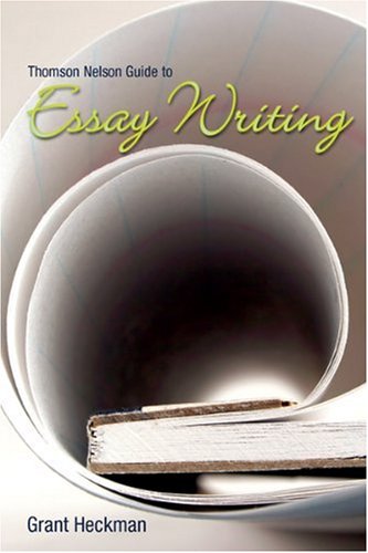 Book Thomson Nelson Guide to Essay Writing free