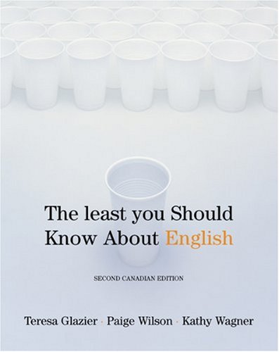 Book THE LEAST YOU SHOULD KNOW ABOUT ENGLISH CDN 2E TXT free