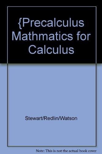 Book {Precalculus Mathmatics for Calculus free