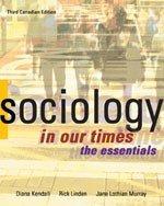 Book Sociology in Our Times, : The Essentials free