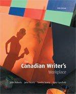 Book Canadian Writer's Workplace free