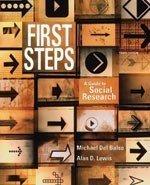 Book First Steps : A Guide to Social Research, Third Edition free