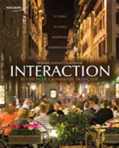 Book Interaction Canadian Cahier: Canadian Edition free