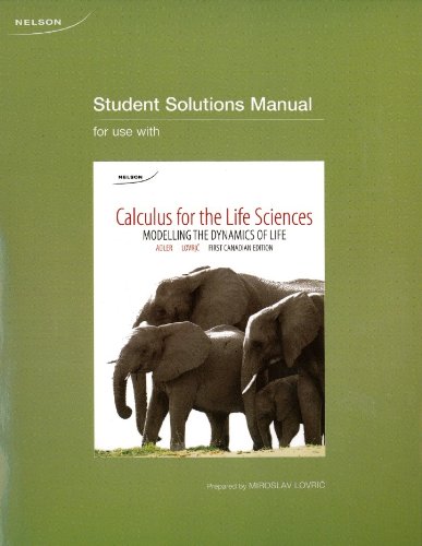 Book Student Solution Manual for Modelling the Dynamics of Life free