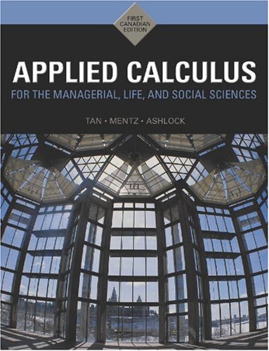 Book Applied Calculus for the Managerial Life & Social Sciences: A Brief Approach free