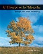 Book An Introduction To Philosophy: Knowledge, God, Mind and Morality free