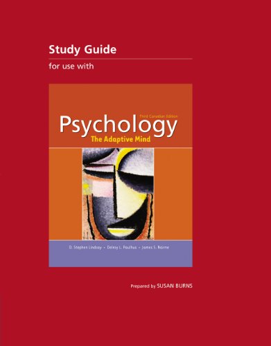 Book Psychology: the Adaptive Mind Study Guide free