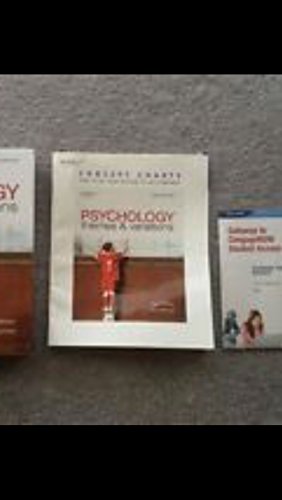 Book Concept Charts for Study and Review to Accompany Psychology : Themes and Variations, Second Canadian Edition free
