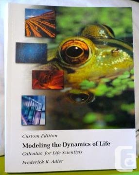 Book Modeling the Dynamics of Life: Calculus for Life S free