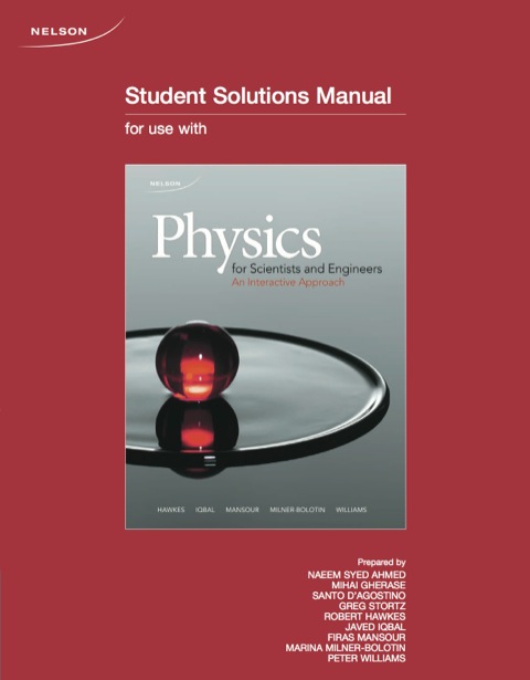 Book Physics for Scientists and Engineers Student Solutions Manual free