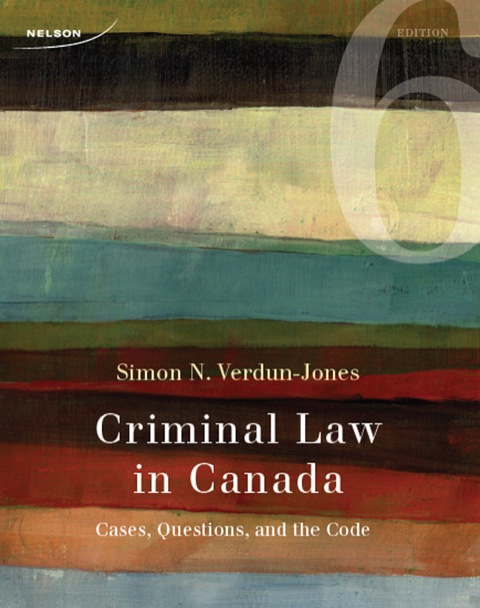 Book Criminal Law in Canada free