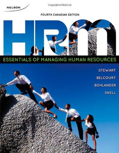 Book CND ED Essentials of Managing Human Resources free