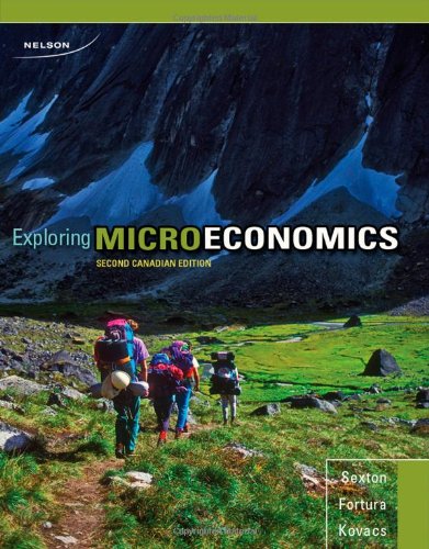 Book CDN ED Exploring Microeconomics [Paperback] by Sexton, Robert; Fortura, Peter free