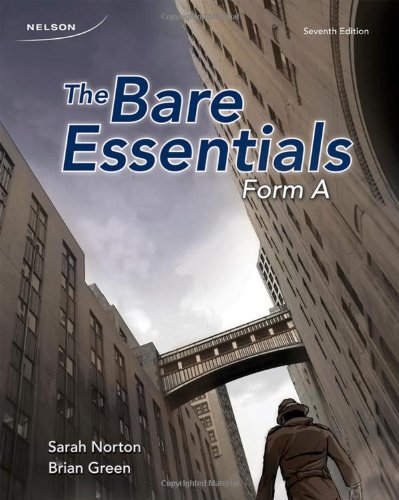 Book CDN ED The Bare Essentials: Form A free
